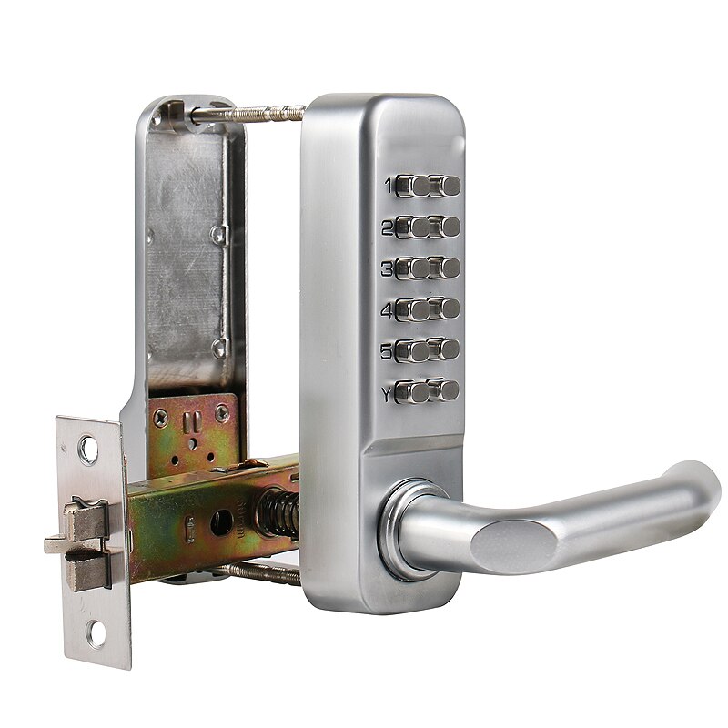 Handle Lock Combination Door Lock Code lock Mechanical Waterproof Lock Golden Lock