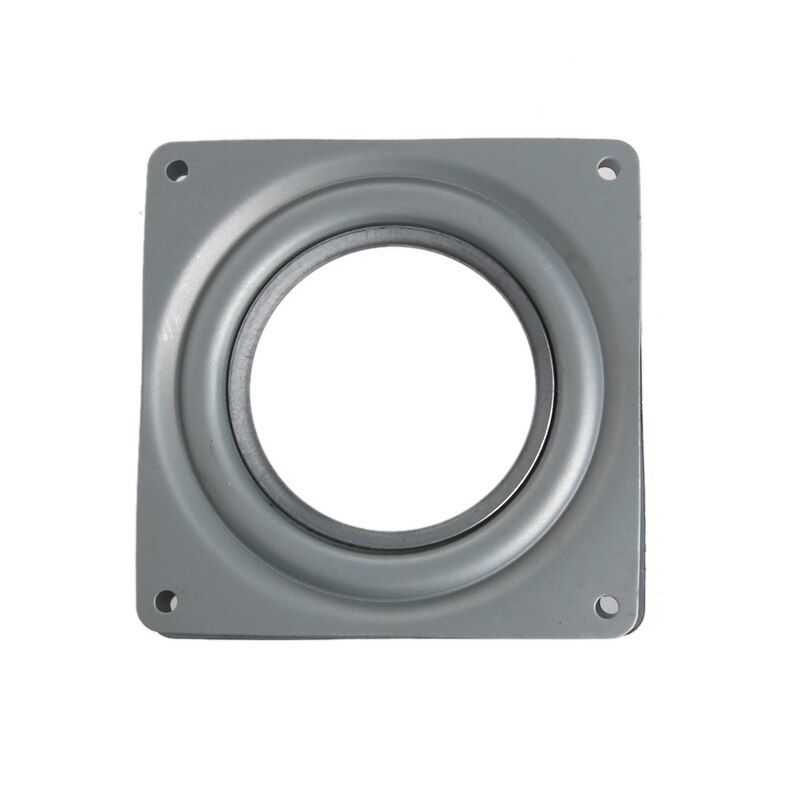 Square Bearing Swivel Plate Lazy Susan Turntable 3"/4"/6" TV Rack Desk Tool