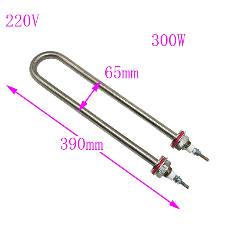 Incubadora de aves doméstica, tubo de umidificação, 200w/300w/400w para controle de umidade, 220v, acessórios para incubadora doméstica, 1 peça