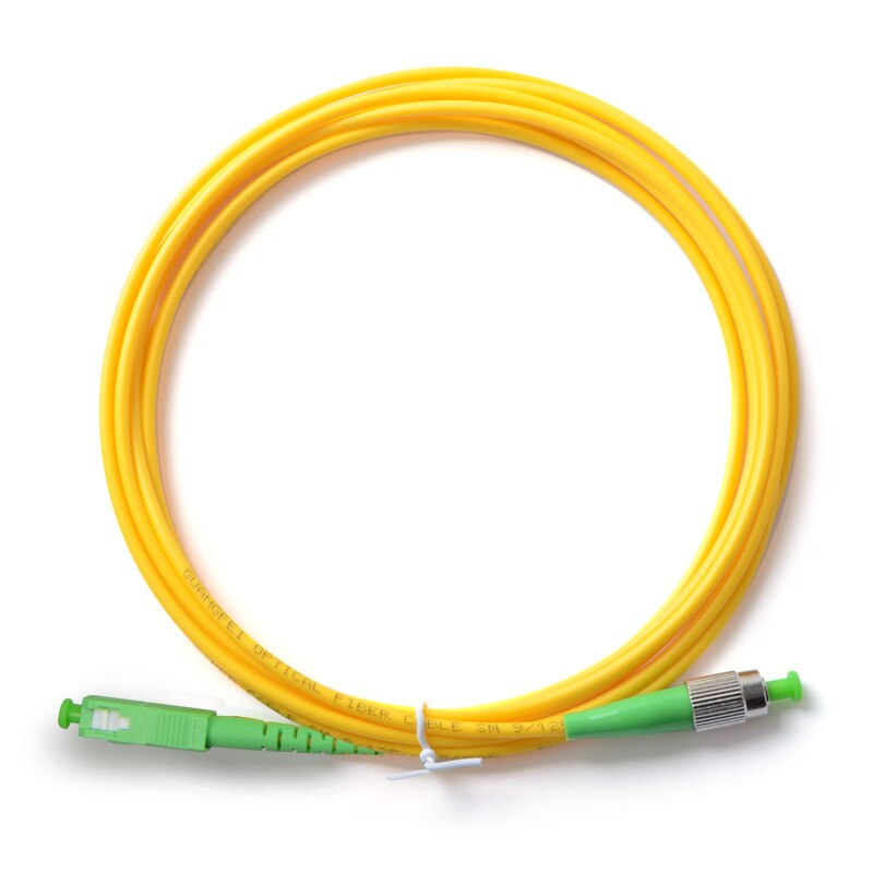 Optische faser patchkabel 1m 9/125 652D simplex SC/APC FC/APC LC/APC Zopf FTTH CATV Optic patchkabel