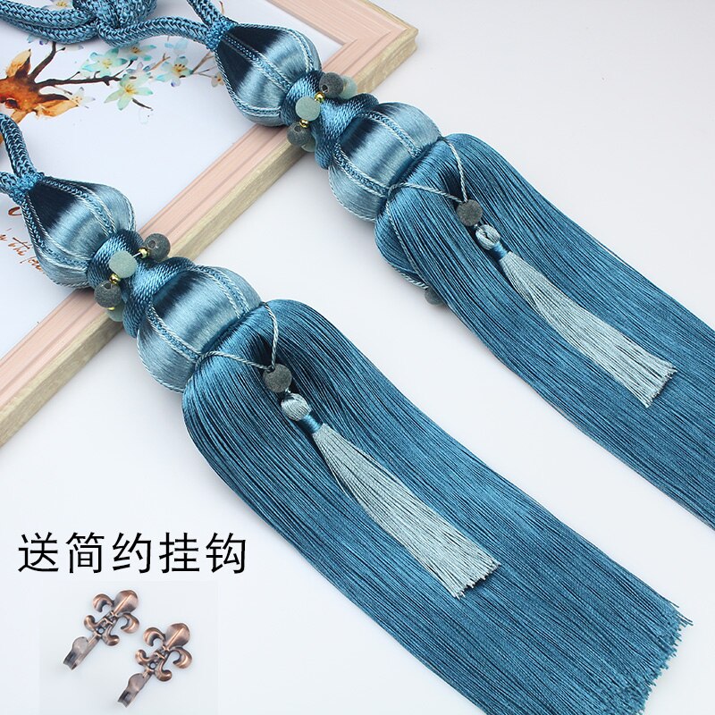 Gordijn Bandage Gordijn Kwastje Eenvoudige Moderne Opslag Gordijn Touw Haak Bandage Lace-Up Trekkoord Decoratieve Ballen