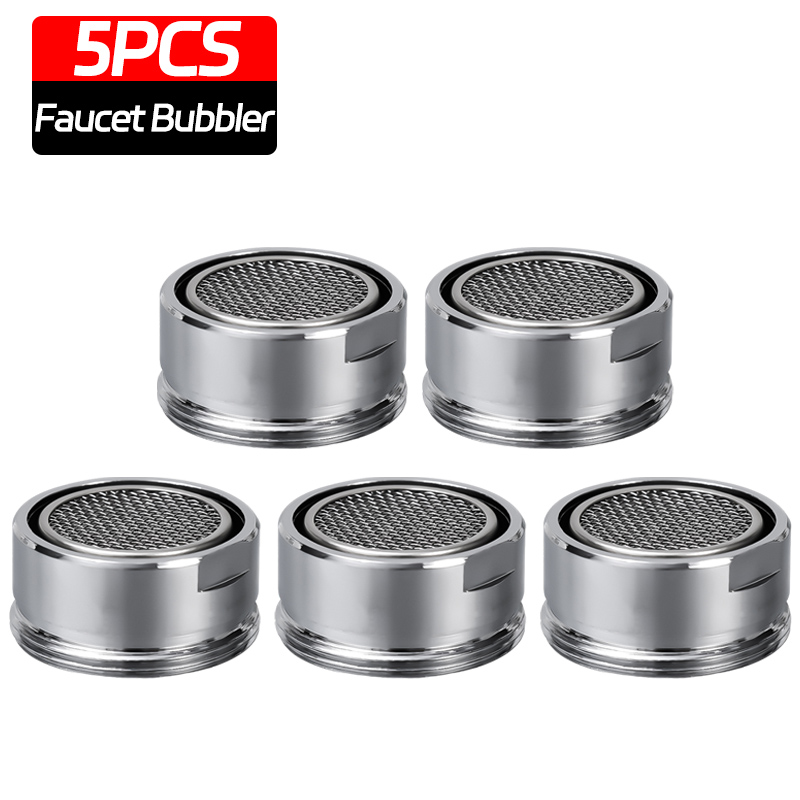 10/1pcs Brass Faucet Aerator 24mm Replaceable Parts Tap Filter Nozzle Saving Water Kitchen Bathroom Sink Thread Faucet Bubbler: black