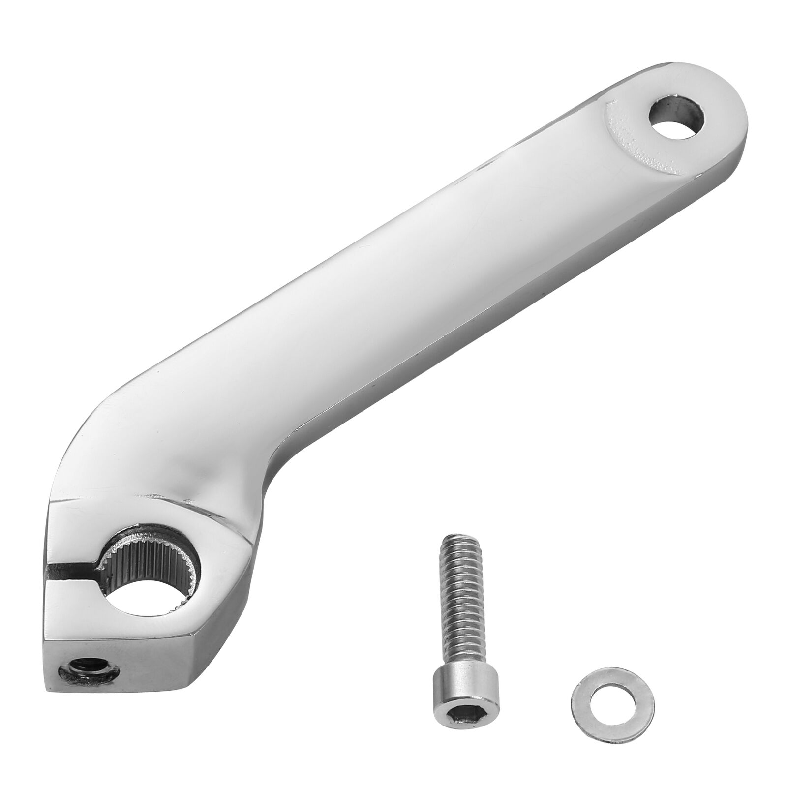 Motorcycle Inner Shift Shifter Arm Rod Lever Shaft Pedal Cover For Harley Street Glide Road King1984: Chrome Rod Lever