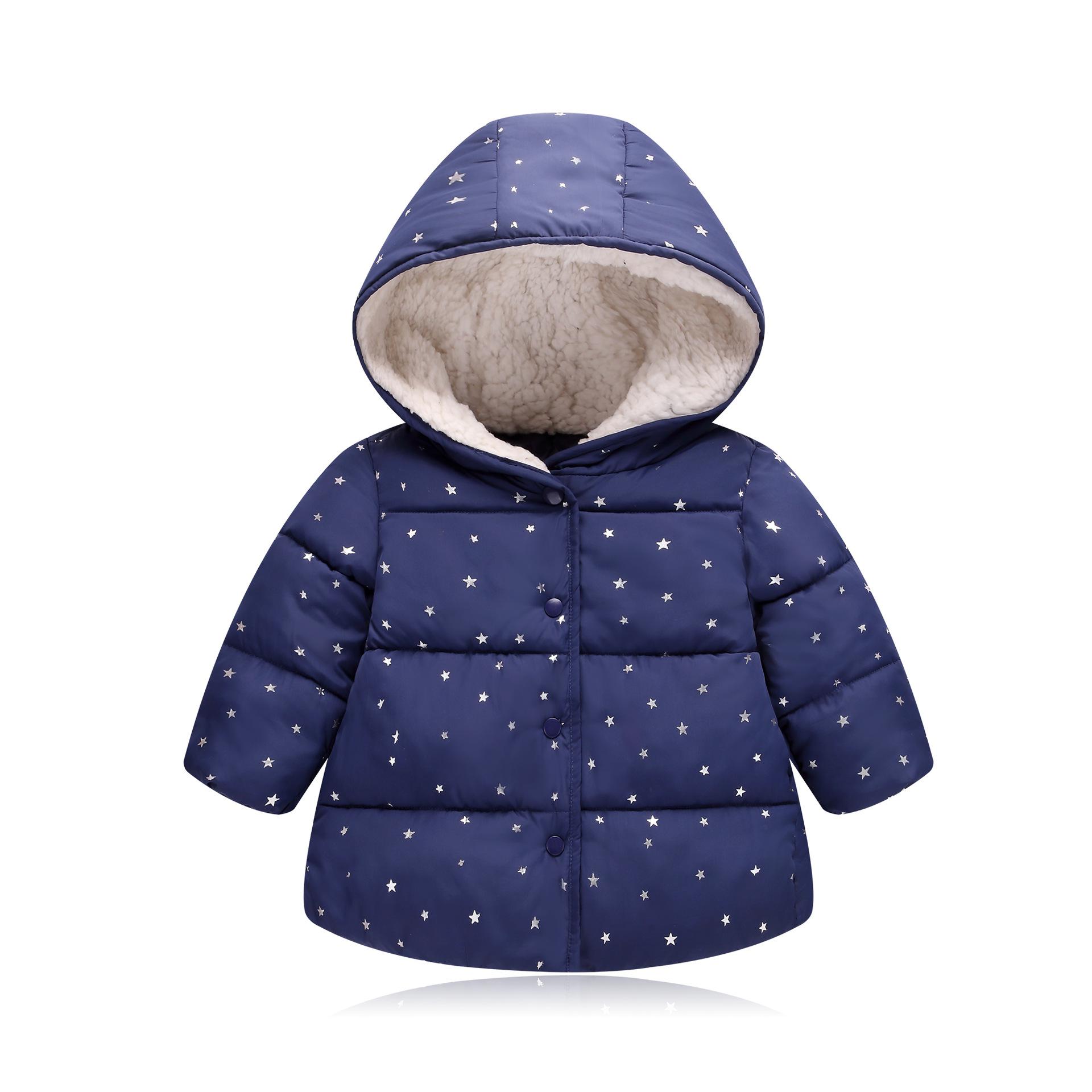 Meisje Jas Met Bont Kleding Jongens Jas Jas Voor Meisjes Jongen Winter Kinderen Jassen Kids Meisjes Kleding Jongen 6 Te 12 Parka Winter: Blue / 5T