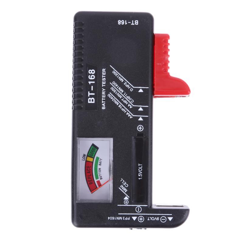 Universal Digital Battery Tester Volt Checker For AA AAA 9V Button Multiple Size Battery Tester Checker