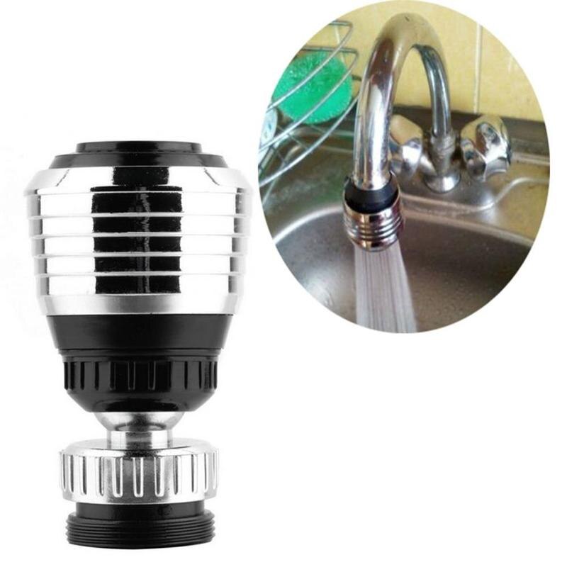 Grifo aireador de cocina, difusor de ducha de agua ajustable de 360 grados, ahorro de conector, boquilla para grifo de agua B4D8