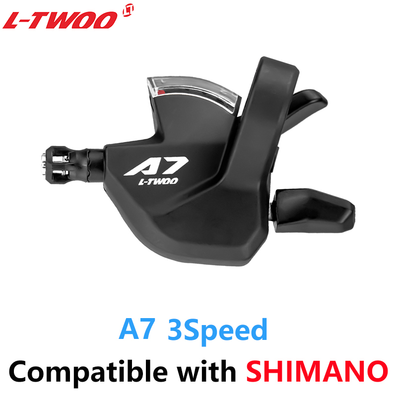 LTWOO A7 3X10 30 Speed Derailleurs Groupset Shifter + Rear Derailleur + Front Derailleur For MTB Bike 10V Rear Switchs: A7 3s Left