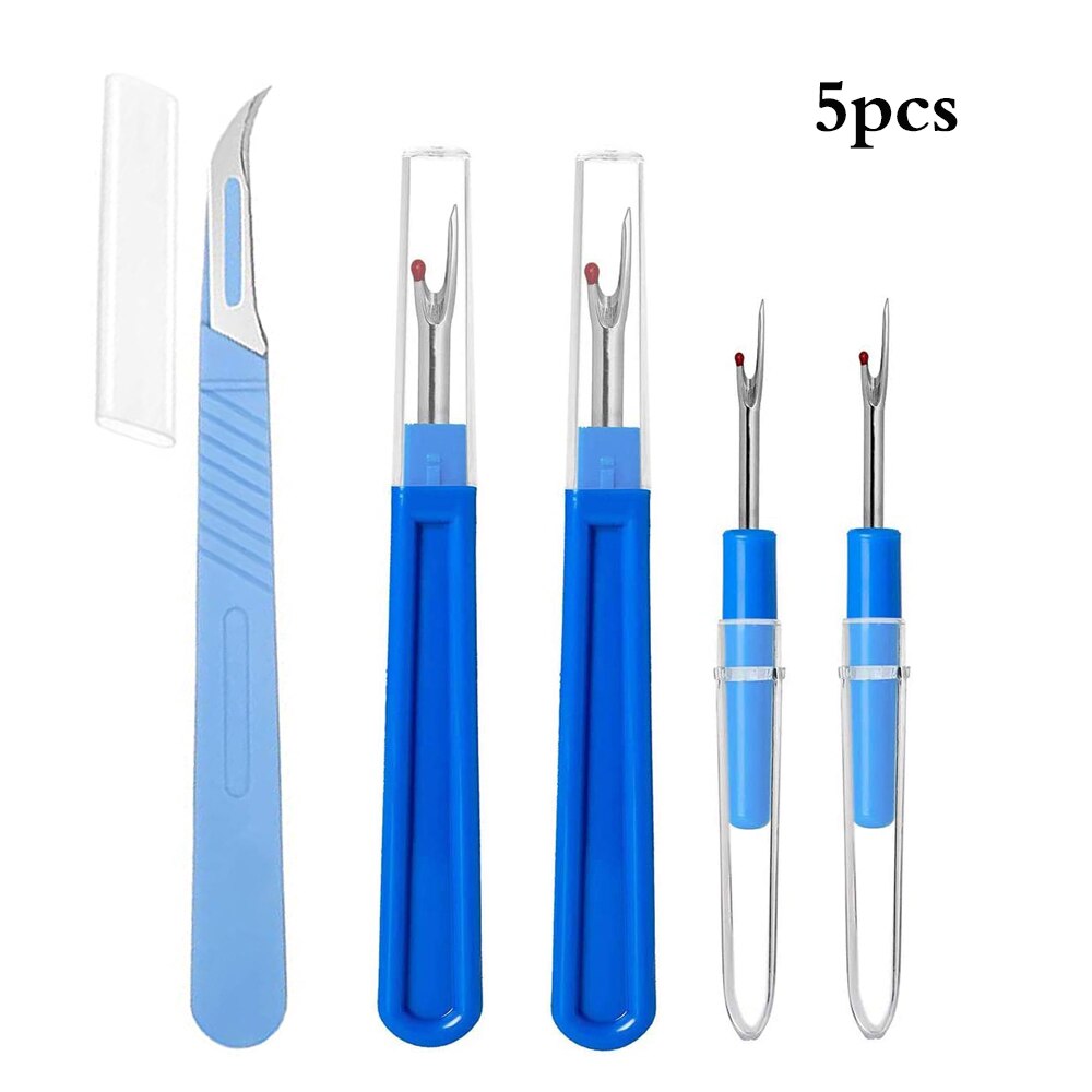 5/3PCS Small and Large Seam Ripper Kits with Stitch Ripper Seam Cutters Thread Remover Tool for Clothes Crafting Embroidery: 5pcs