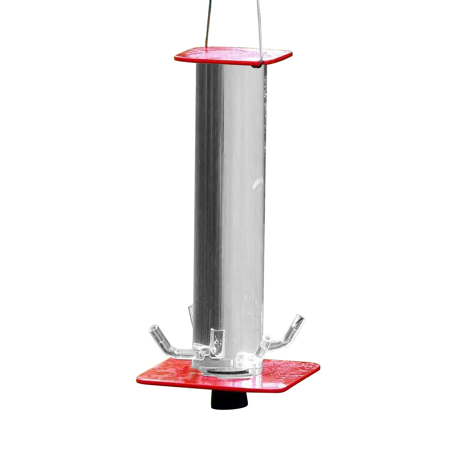 Hummingbird Feeder Unique Feeding System With Bright Transparent Tube