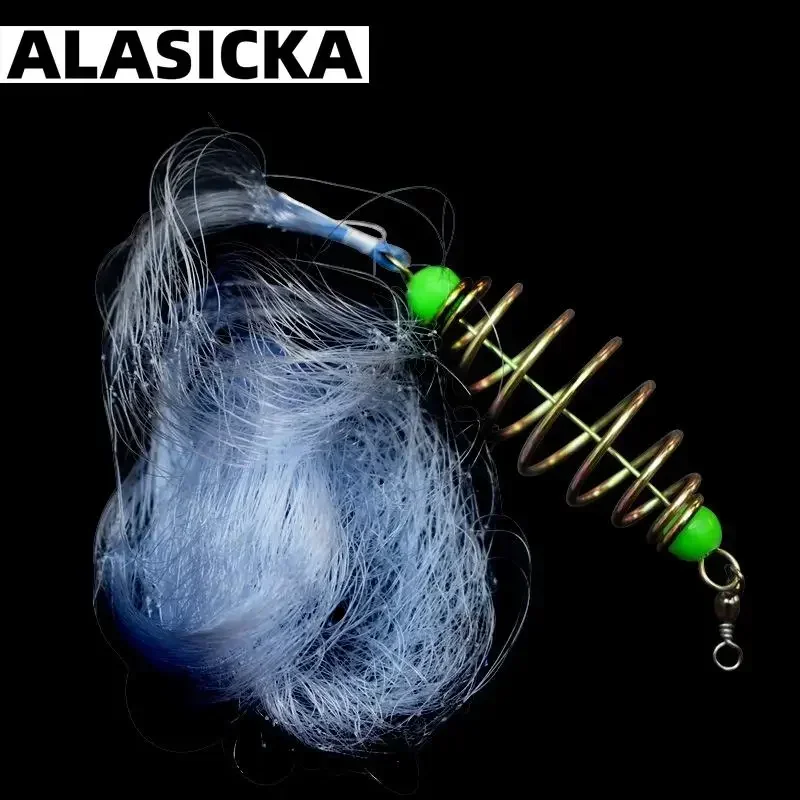 ALASICKA Overlord Bundle Explosion sans crochet filet collant filet de pêche dispositif de pêche canne à lancer filet de pêche attraper
