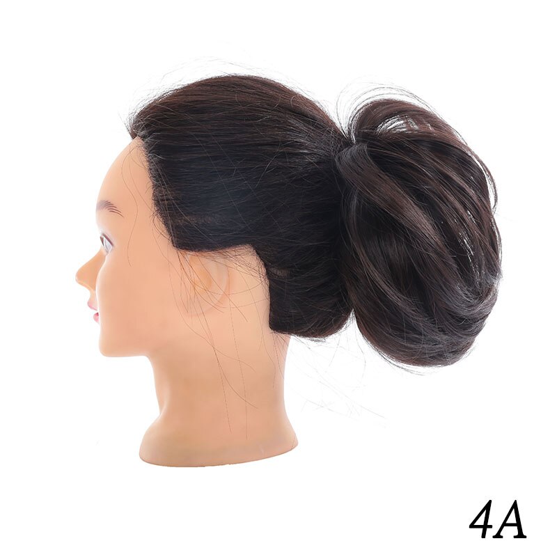 XUANGUANG chignon queue de cheval décoiffé | Chignon pour femmes, chignon à donuts, haute température et résistant à la chaleur: 4A