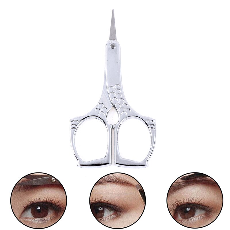 Ciseaux pour cils, sourcils, nez, accessoire de maquillage de , 1 pièce