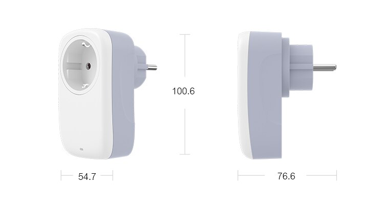 Broadlink SP4L-EU 16A Wifi Smart Plug Socket Eu Werkt Met Alexa, Google Thuis, Siri, Yandex, Ifttt