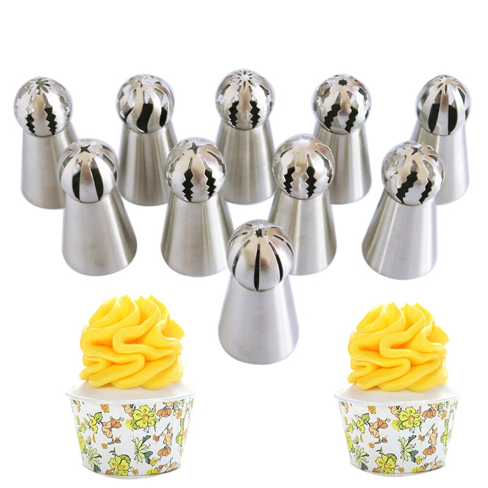 Fruit Cook Cutter & Pastry Nozzles Decorating Nozzle Icing Bake Tools