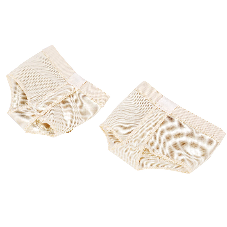 2pcs/Pair Rhythmic Ballet Drill Dance Paw Shoes Gymnastics Foot Thongs Elastic Soft Dancing Shoes Half Sole Accessories Profess