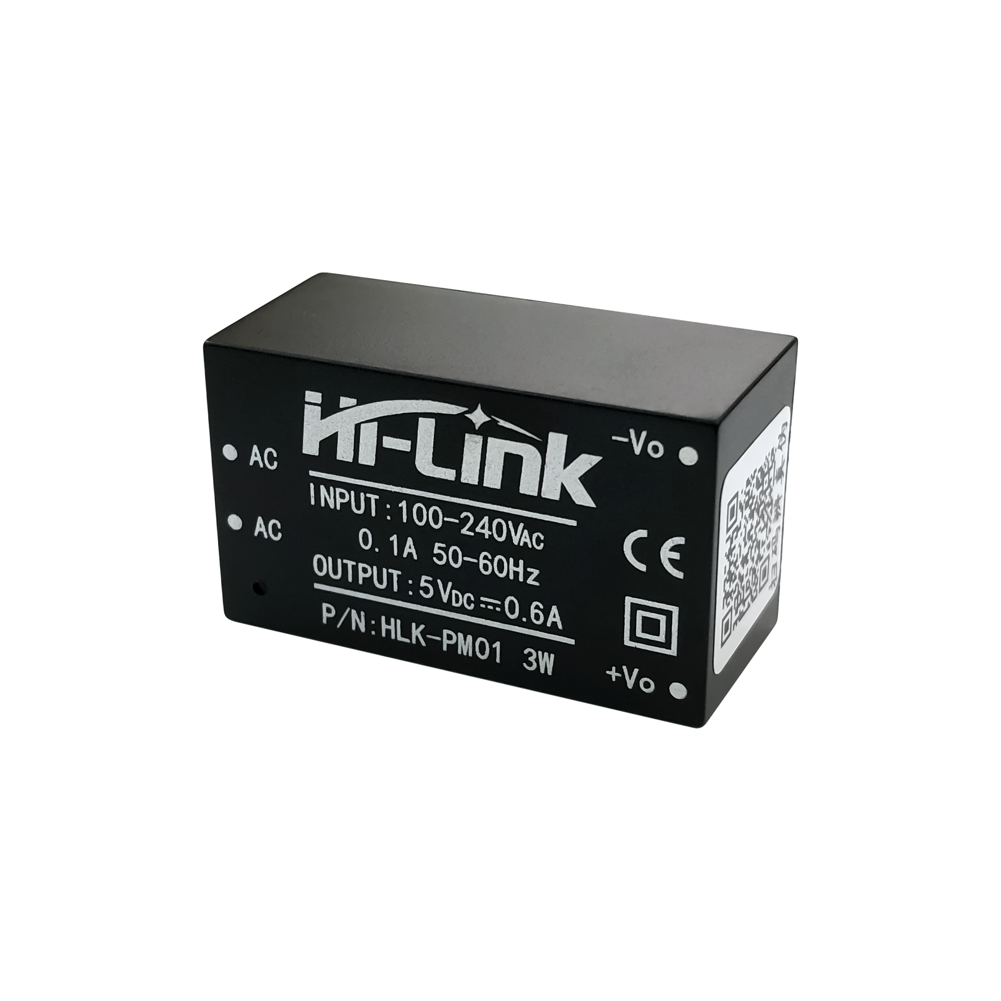 Hi-Link HLK-PM01 AC DC 220V to 5V 3W 600mA Step Down Isolated Switching Power Supply Module AC DC Transformer