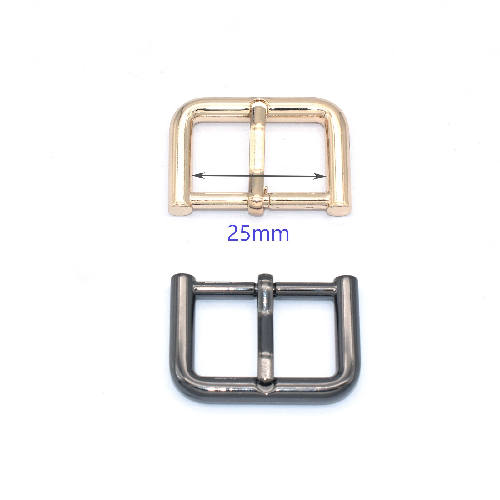 Verstelbare Metalen Gesp 25Mm Nylon Slider Bretels Maken Voor Lederen Tas Handtas Gesp Diy Accessoires