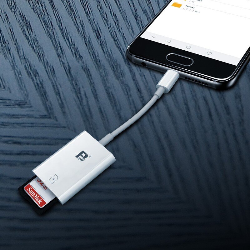 FB OTG11s czytnik kart SD interfejs błyskawicy bez aplikacji wysoka prędkość dla urządzeń iOS iphone ipad