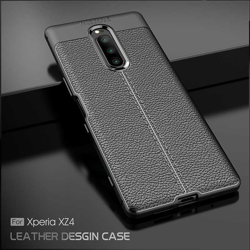 Mokoemi Lichee Patroon Shock Proof Soft 6.5 "Voor Sony Xperia 1 Case Voor Sony Xperia 1 XZ4 Mobiele Telefoon case Cover