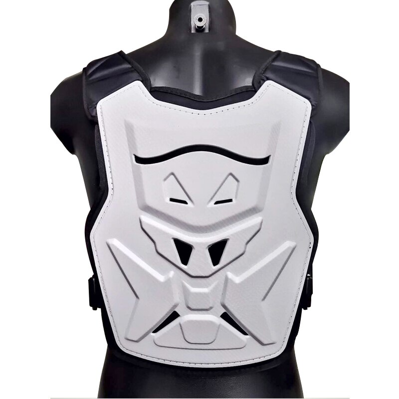 Equipo de Protección de fibra de carbono para motocicleta, armadura para el pecho, protección para la espalda, absorción de impacto, resistente a golpes