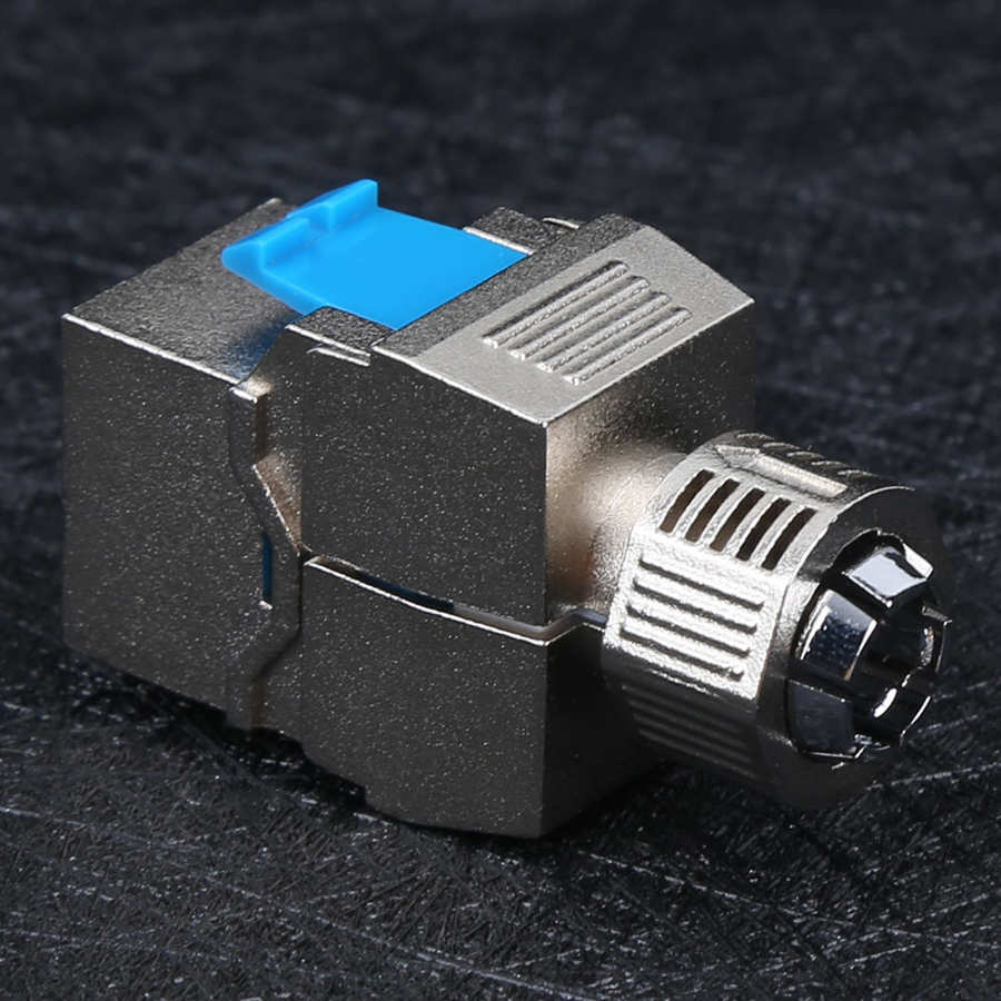 Light And Handy CAT8 Module CAT8 Module Communication Socket for Network Engineering Integrated Wiring