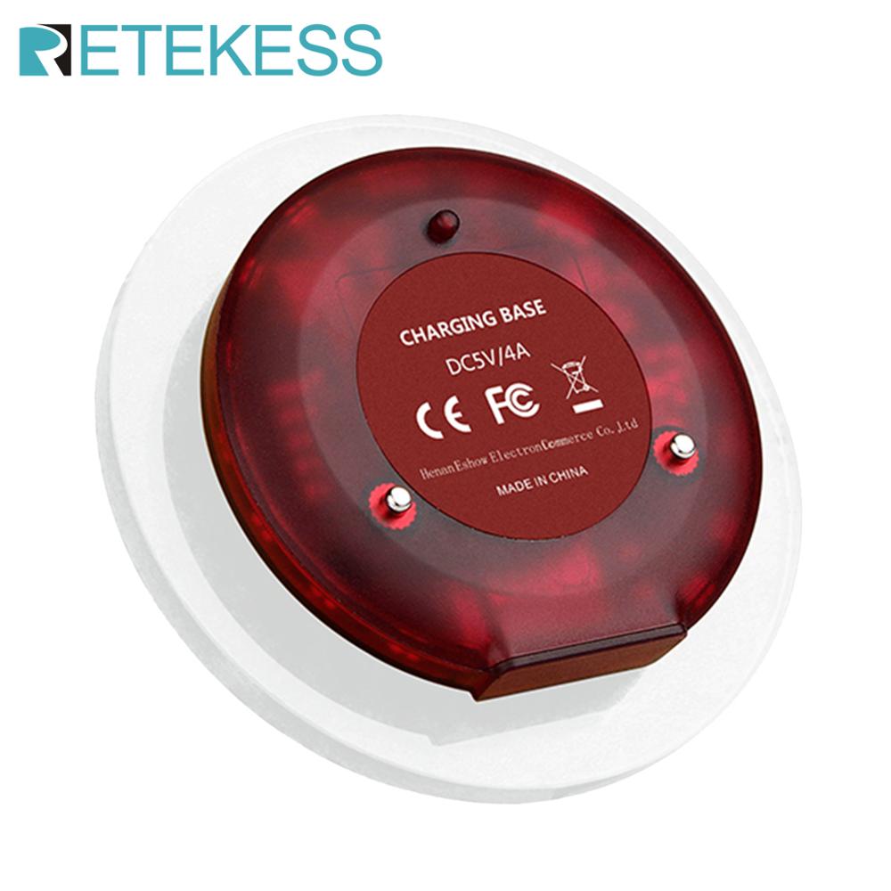 1 Pcs Charging Base For Retekess T119 Restaurant Pager Wireless Calling System For Restaurant Coffee Shop Church Clinic