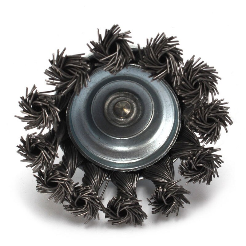 Metal Wire Wheel Cup Brush Crimped & 1/4 Shank For Die Grinder Drill Lot For Drill Angle Grinder Gadget Rotary Tool
