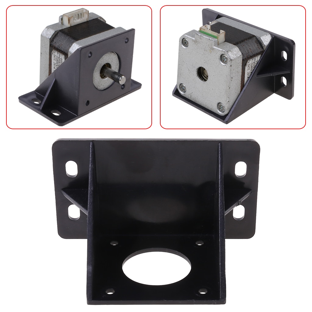 NEMA 17 Steppr Motor- Zubehör Kunststoff Halterung L Typ Halterung Montieren 42 treten Stepper Motor- Nema17 Motor- Halfter