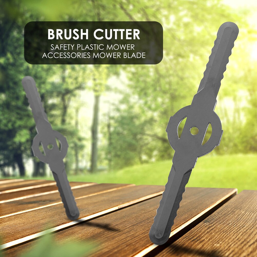 Electric Grass Trimmer Edger Lawn Mower Brush Cutter Replace Plastic Blade