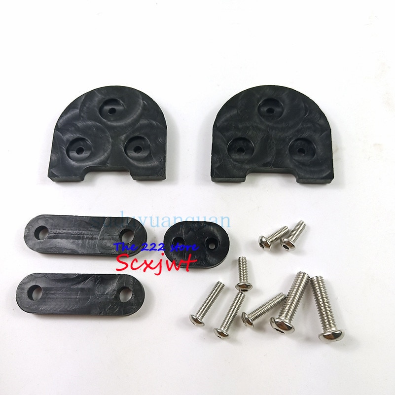 Luces traseras almohadilla aumentada guardabarros almohadilla para pie almohadilla de apoyo para Xiaomi Mijia M365 M187 Scooter Eléctrico Pro Kit de accesorios
