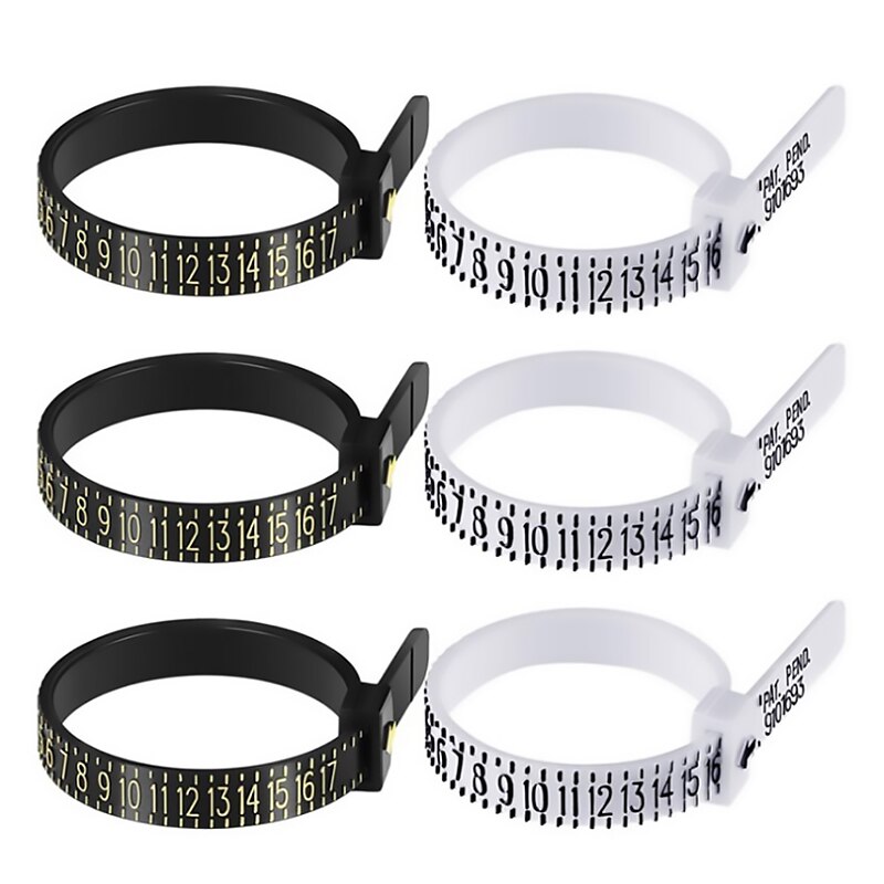 Finger size measurement circle Measuring tape size Finger circumference measurement US tape Soft Ruler Measuring ring size