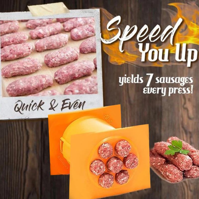 Küche Heißer Hund Burger Fleisch Wurst Hersteller Fleisch Streifen Presse Küche Spielereien Pasta Bälle schnell Prototyp entwickeln Wurst Presse