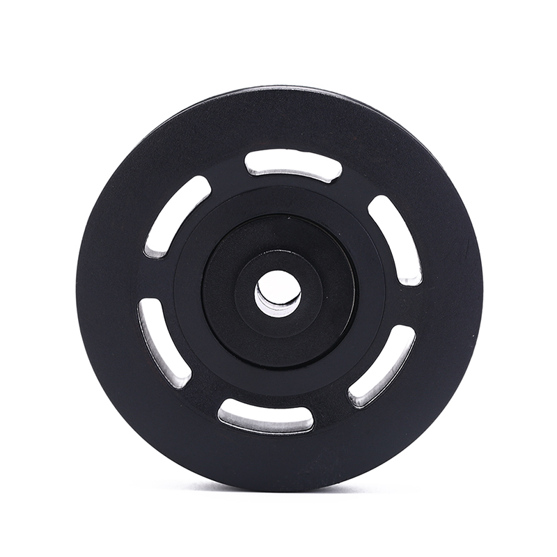 Rueda de la polea del cojinete de Nylon Universal de 50mm/90mm/100mm de diámetro resistente al desgaste Cable de gimnasio equipo de Fitness parte de Color al azar