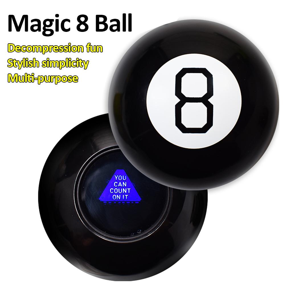 Zwart 8 Magic Props 10Cm Magische Bal Profetie Magische Bal Zwart 8 Magic Props Vreemde Speelgoed