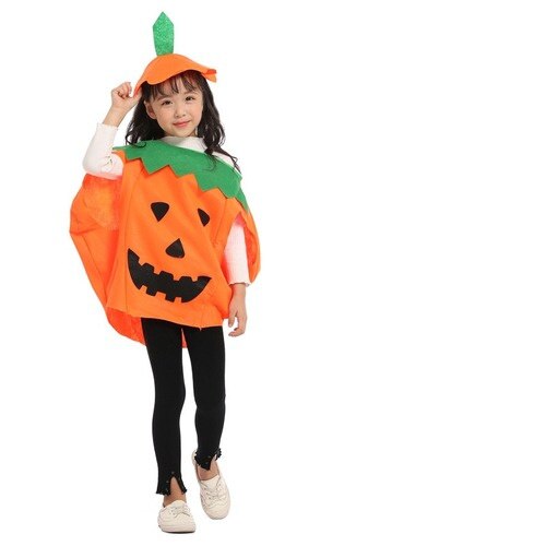 Halloween kostyme gresskar kostyme barn voksen gresskar kostyme gresskar bag lue dress ytelse rekvisitter maskeradefest: Barn
