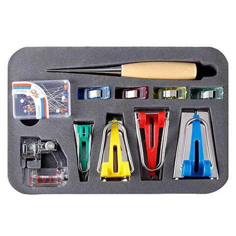 Machine Tools Binding Sew Multifunction Sewing Bias Tape Maker Set DIY Patchwork Quilting Tool