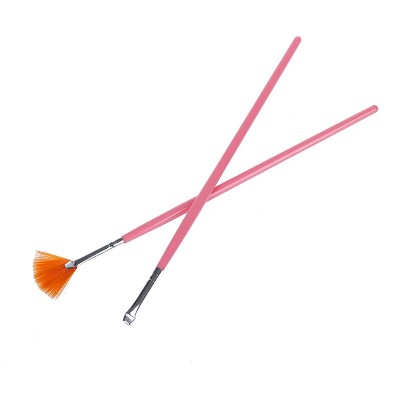 15 in 1 nail cosmetic brush set Rose