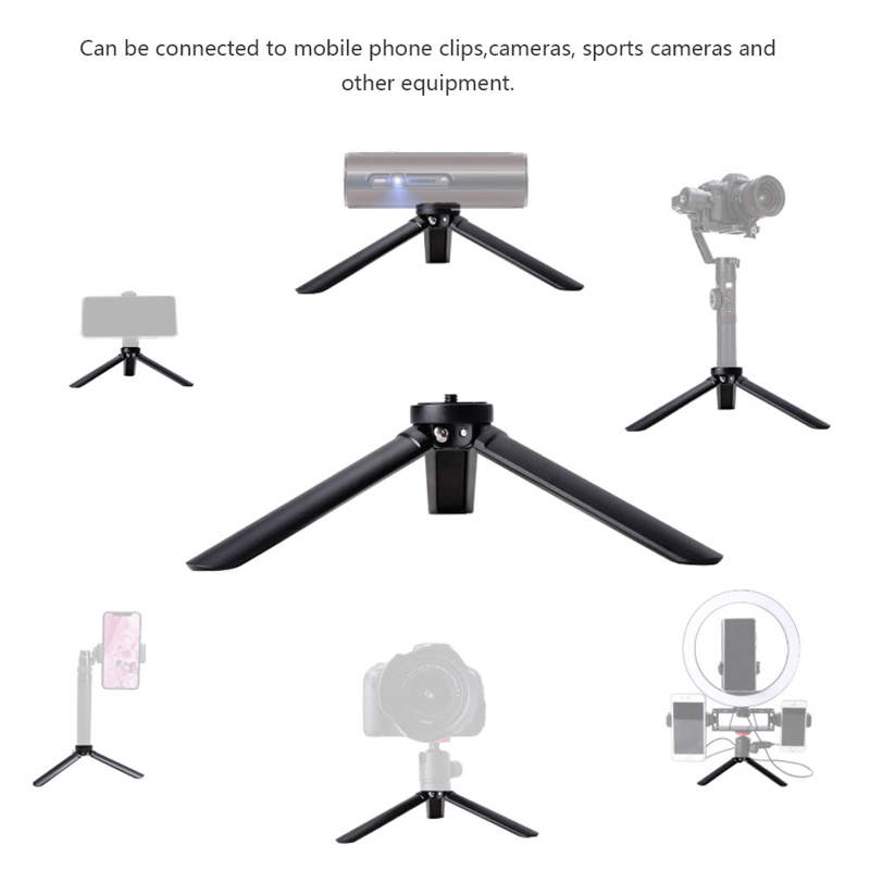 tripod feet Portable Desktop Tripod Mini Photographic Camera Stand Aluminium Alloy Tripod (BZ-02) mini tripod legs