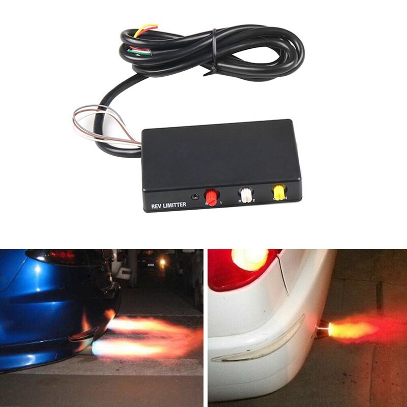 Rennen Energie Baumeister Typ Flamme Bausätze Auto Auspuff Flamme Werfer Bausatz Auto Zündung Umdrehung Begrenzer starten-Kontrolle BX101446