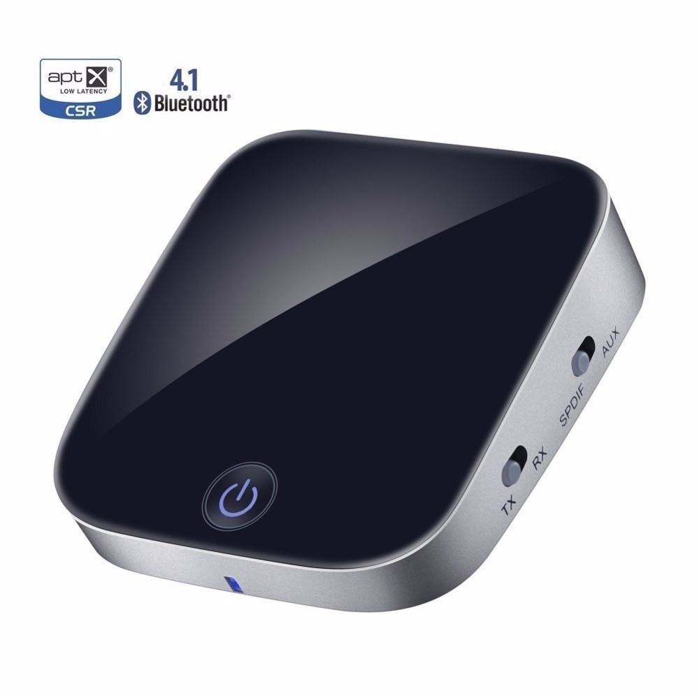 Bluetooth Transmitter Receiver aptx Wireless Stereo Audio Adapter Bluetooth Receiver with SPDIF AUX 3.5mm