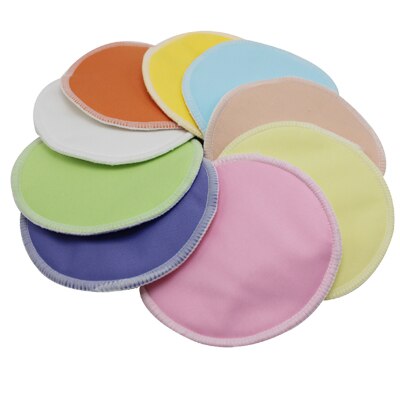 Ultra Zachte Bamboe Verpleging Pad Herbruikbare Wasahable Droog Blijven Borst Pads: Only 10 breast pad