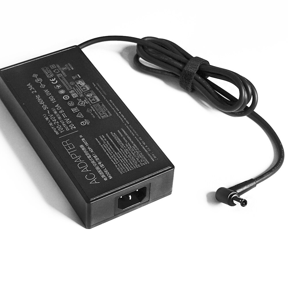 180W 20V 9A ADP-180TB H AC Adapter Charger For ASUS ROG 14 GA401I G14 GA5021 FX506LU Tuf Gaming A17 Laptop Power Supply: NO power cord