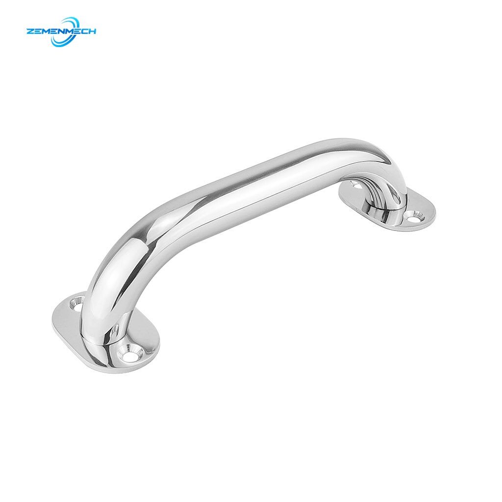 200mm 316 Stainless Steel Grab Handle Door Handrail Grip Rail Grab Bar Handle Hatch Yacht Marine Bathroom Boat Accessories