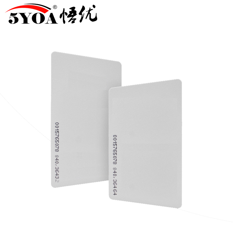 10 pezzi di garanzia della qualità em ID carta Sola lettura 4100 4102 carta d'identità di reazione 125KHZ RFID carta adatta per il controllo degli accessi presenza di tempo