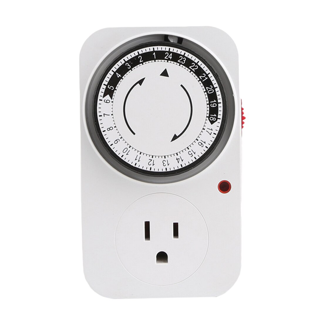 1pcs EU/US/UK Plug Energy-saving Socket Mechanical Timer Automatic Power Off Home Smart Countdown Switch Socket 125V 15A