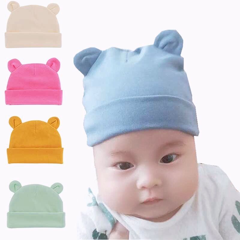 Chapéus para bebês, chapéus para crianças recém-nascidas pequenos, bonés para o outono e o inverno, novos estilos para 0-1 anos de idade