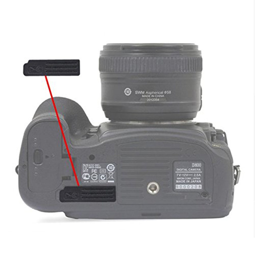 Untere Gummi Abdeckung für Nikon D800 D800E D810 Schnittstelle Kappe Deckel Buchse Haut Digital Kamera Zubehör Bausatz Ersatz Teil
