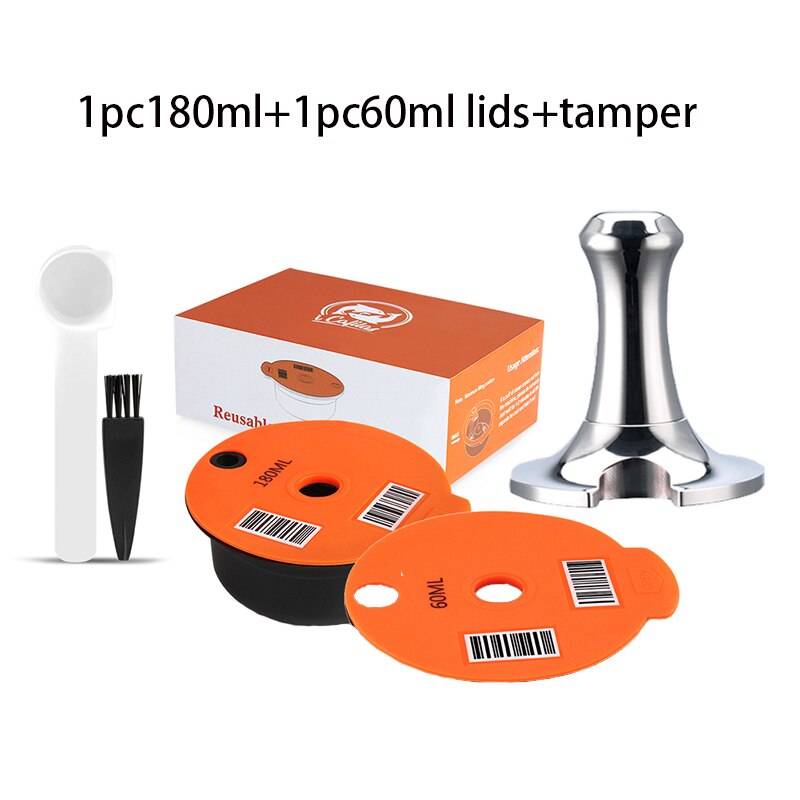 Tassimo – capsules de café réutilisables, dosettes 60ML/180ML, pour Machine BOSCH, dosettes filtrantes rechargeables: 60ml-180MLGZi-Ti