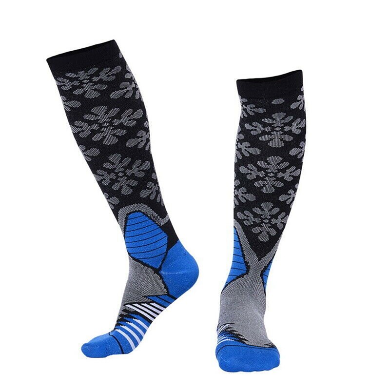 1 Pair Running socks Unisex Compression Men Women Sports Cycling Socks Running Stretch Shin Splints Flight Athletic Sock: L / S/M