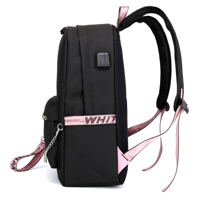 BPZMD Lover Loser-mochila escolar grande para chicas adolescentes, de libro con carga Usb morral, mochila de instituto, Col de ocio juvenil